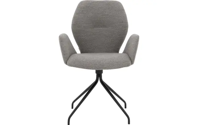 Goossens eetkamerstoel hera grijs stof - 8221077-02 3